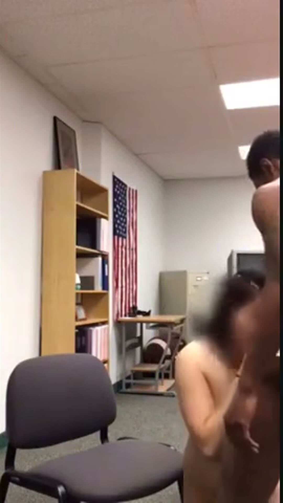 Muscular BBC Doggystyle in Office