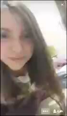 Petite Brunette Teen Smiles in Amateur Video