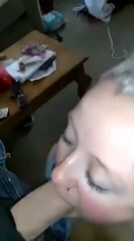 BBW Blonde Blowjob POV Home Video