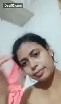 Mature Indian MILF Takes Topless Home Selfie