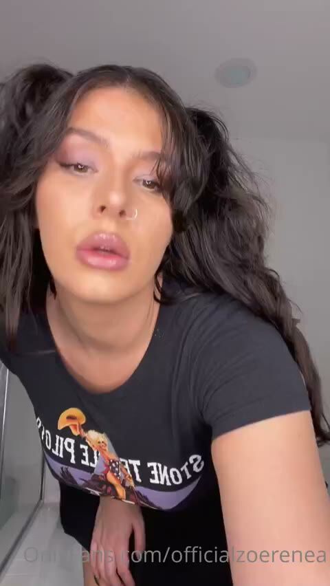 Brunette OnlyFans Model with Pigtails and Nose Ring