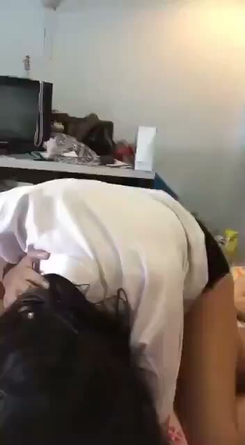 Brunette Amateur Doggystyle Sex in Home Bedroom
