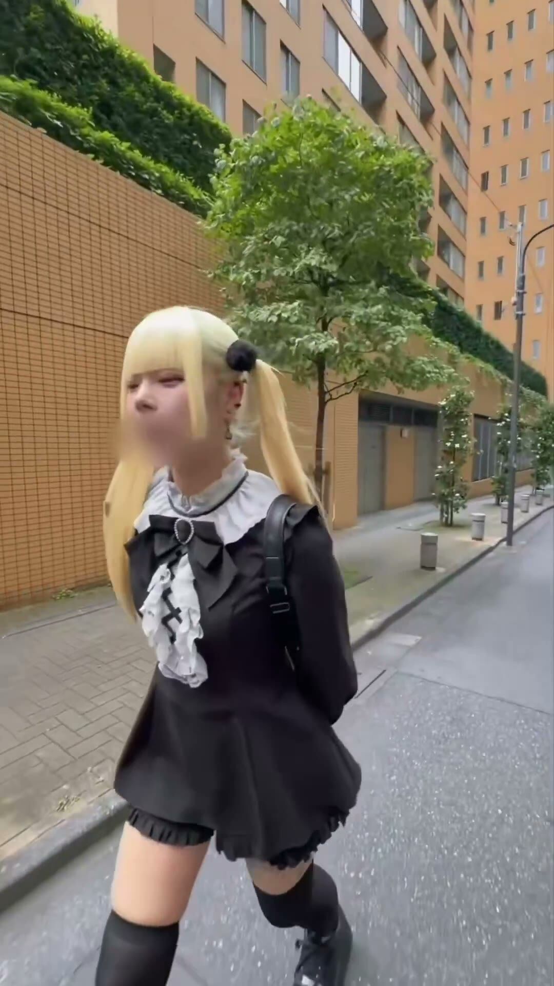 Blonde Cosplay Maid Fucked Doggystyle